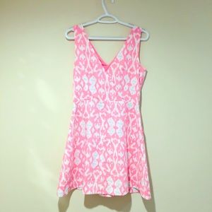 GAP Ladies 100% linen pink sleeveless dress